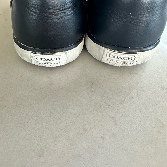 Coach runners - black and white canvas, great used condition - Picture 6 of 10
